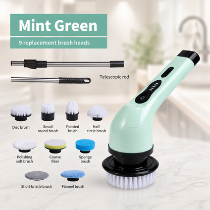 Flexi-Scrub Pro: 9-in-1 Power Scrubber