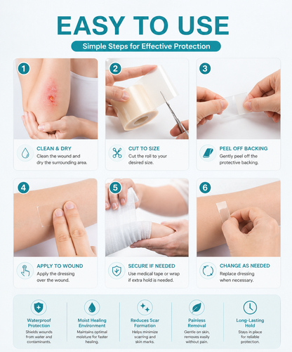 Flexi-Patch Skin Recovery Hydrocolloid Roll Tape